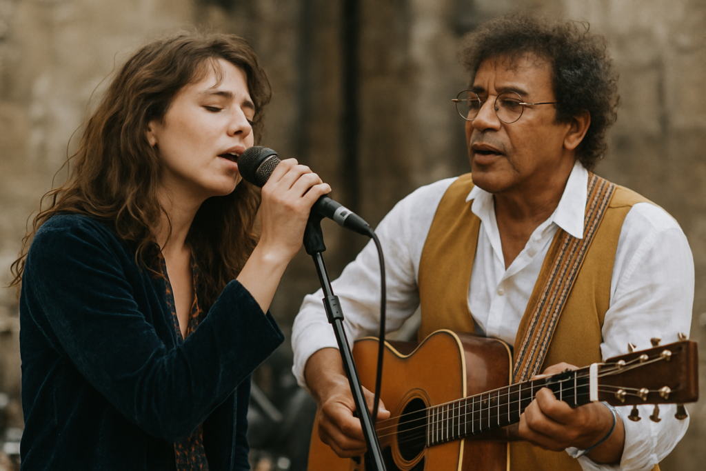 Isaure Le Faou, l’artiste bretonne aux mille facettes qui partage la scène avec Laurent Voulzy