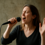 Sarah Schwab, la chanteuse imitatrice aux 200 voix qui a conquis le public